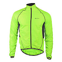 Ветровка велосипедная Nuckily MJ004 Fluorescent Green S