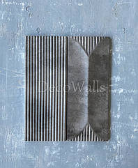 Гіпсові 3D-панель Grande з ламінованим покриттям під бетон DecoWallsTM