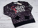 Кофта свитшот мужской весна-осень чёрный брендовый Calvin Clein Jeans, фото 2