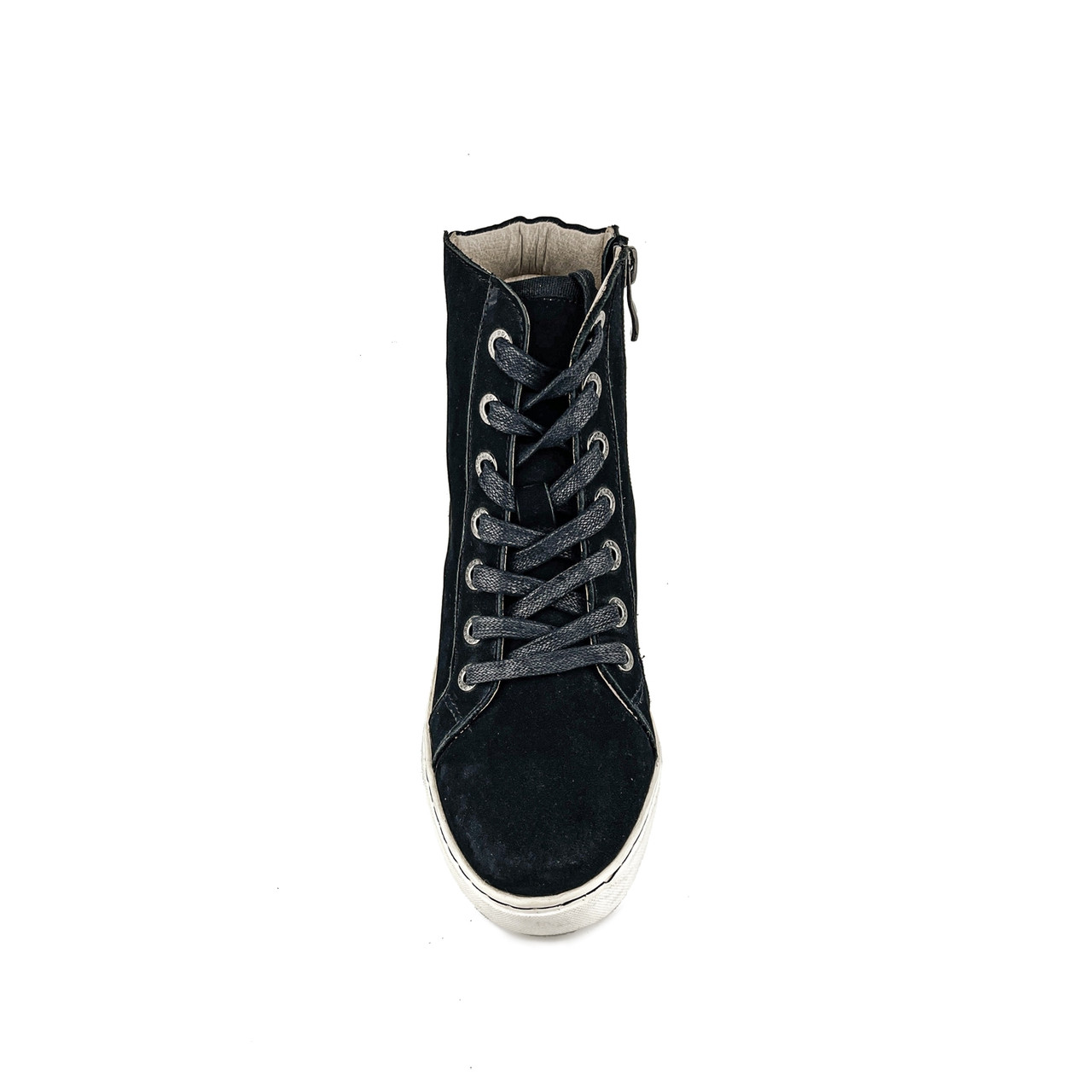 Ботинки на платформе женские кожаные черные весенние осенние - фото 4 - id-p534230136