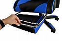 Геймерське спортивне крісло 8978 MALATEC офісне Ігрове крісло Геймерське крісло Комп'ютерне крісло спортивне, фото 7