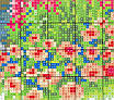 Набір для вишивання за нанесеною на канву схемою "Spring". AIDA 14CT printed 55*38 см, фото 6