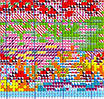 Набір для вишивання за нанесеною на канву схемою "Spring". AIDA 14CT printed 55*38 см, фото 8