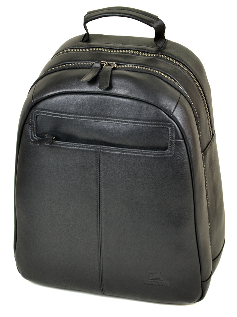 Рюкзак Міський шкіряний BRETTON BE 8003-73 black