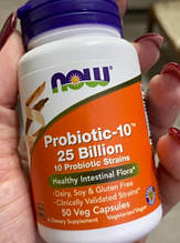 Комплекс пробіотиків NOW Foods Probiotic 25 Billion 50 капсул
