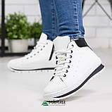 Дутики жіночі на хутрі білі, фото 2