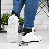 Дутики жіночі на хутрі білі, фото 6