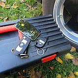 Манометр автомобільний цифровий прилад для вимірювання тиску в колесах і шинах брелок із дисплеєм, фото 4