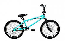 Трюковий велосипед BMX Hiland 20 Бірюзовий FRS ST 4007
