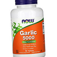 Екстракт часнику без запаху NOW Foods Garlic 90 таблеток