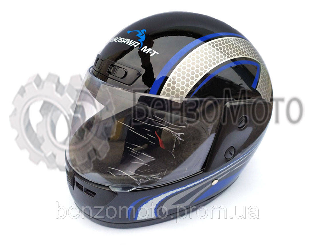 Шлем черный (S/M/L) HF 101/501 Kurosawa M-T - фото 1 - id-p1496613276