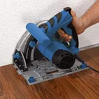 Пила занурювальна Scheppach PL 55 для пиляння заготовок на глибину до 55 мм диском 160 мм в діаметрі, фото 6