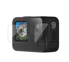 Захисне скло для екрану і об'єктив з загартованого скла для GoPro 9/10/11 TELESIN GP-FLM-901, фото 4