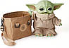 Мандалорець М'який Малюк Йода зі Звуком в сумці грог Star Wars The Child The Mandalorian Mattel HBX33, фото 3
