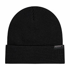 Шапка puma archive mid fit beanie колір чорний, фото 5