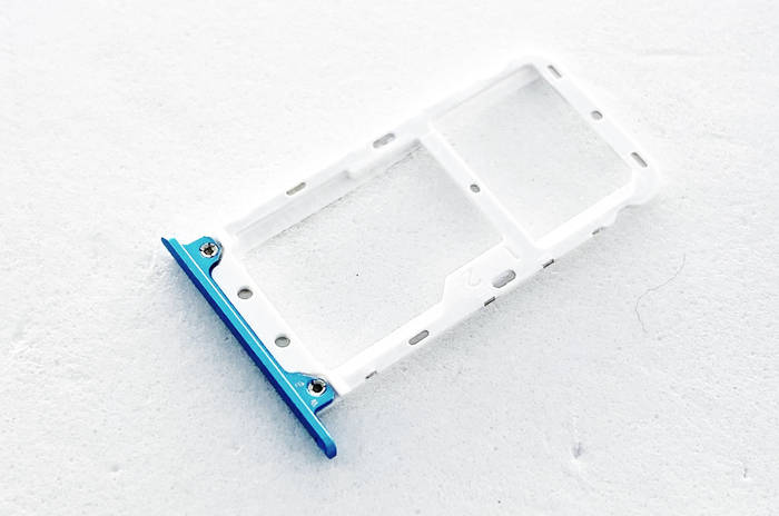 Лоток сим карты и карты памяти для Xiaomi Redmi 5 Plus, синий (ID ...