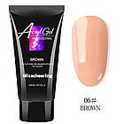 Полигель (акригель) AcrylGel Professional №06, BROWN, 30мл**