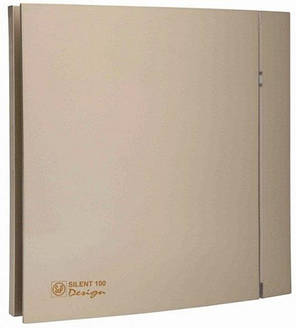 Витяжний вентилятор Soler&Palau SILENT-100 CHZ CHAMPAGNE DESIGN-4C, фото 1