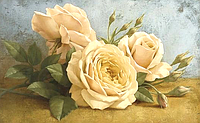 ТМ АлМазка - Алмазна мозаїка "Чайні троянди", 40*65см