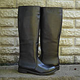 Шкіряні чоботи на низькому ходу, фото 2