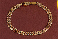Браслет Xuping Jewelry ромб 19 см 5 мм золотистый