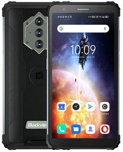Blackview BV6600E 5.7" 4GB RAM 32GB ROM 8580мАч 13MP IP68 4G NFC Android11 Black