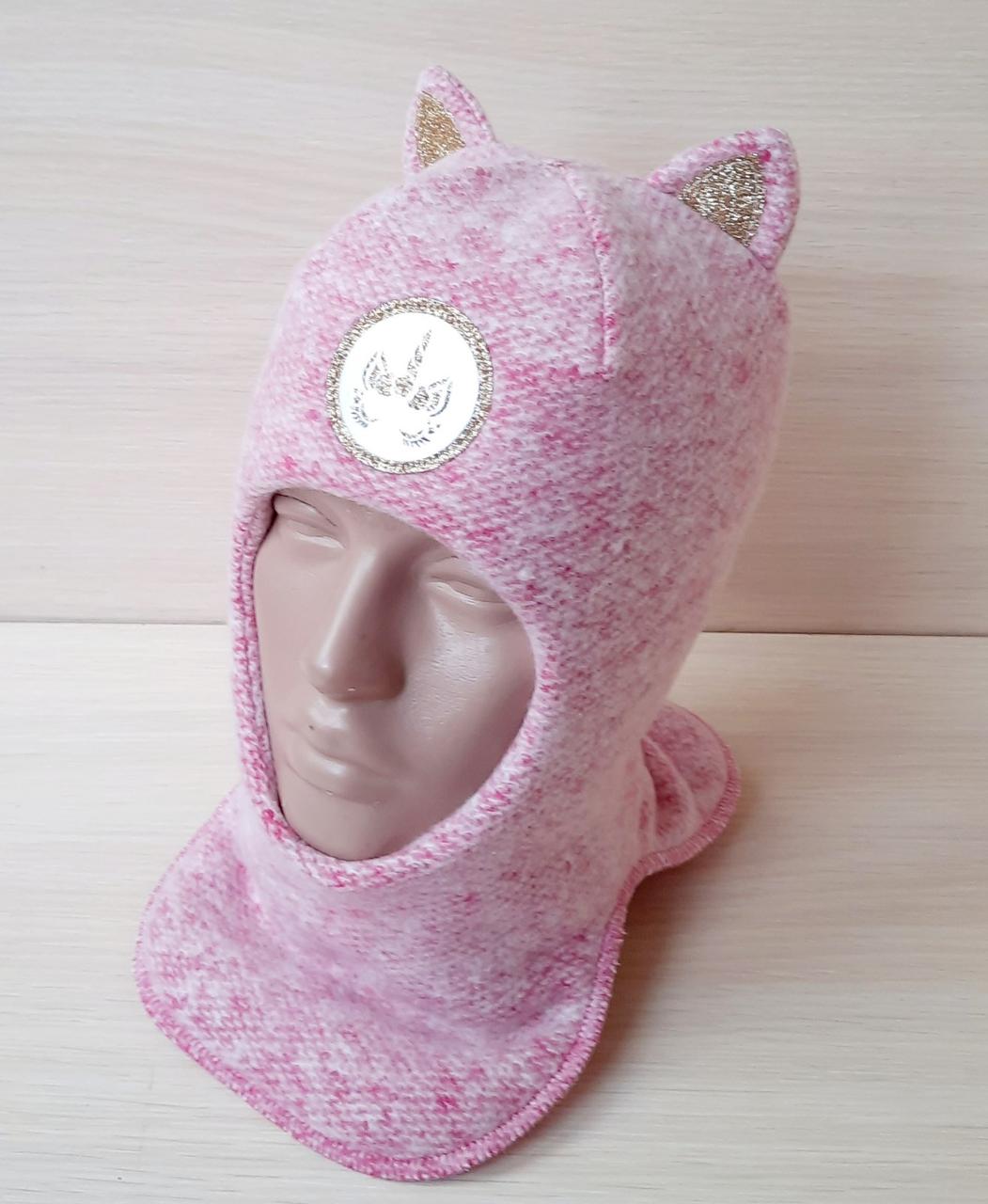 Шолом шапка для дівчинки від 1-3лет, фото 1