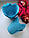 Форми паперові для кексів "Тюльпан блакитний" 50*75 мм 10 шт, фото 5