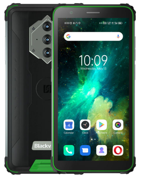 Blackview BV6600E 5.7" 4GB RAM 32GB ROM 8580мАч 13MP IP68 4G NFC Android11 Green