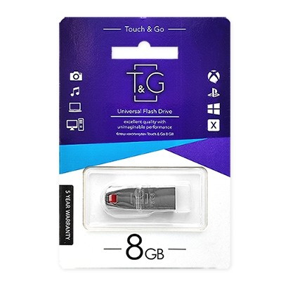 USB флешнакопичувач T&G метал серія 8 GB/TG115 (Гарантія 3года)
