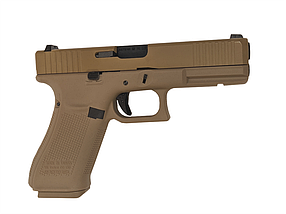 Пістолет Glock 17 - Gen5 GBB - TAN [WE] (для страйкболу), фото 3