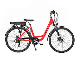 Електричний велосипед Maxxter CITY Elite 28" (червоний)