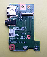 Плата USB и звука Asus X553 б.у. оригинал