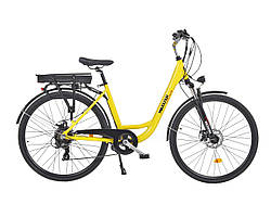 Електричний велосипед Maxxter CITY Elite 28" (жовтий)