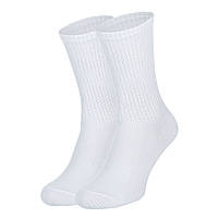 Носки мужские белые высокие TS "Лапша" универсальный размер 40-44