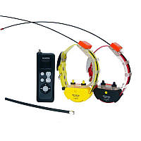 Радио ошейник с gps для охотничьих собак - трекер до 25 км HUNTER-25 PRO-2, с воздействием током и звуком c