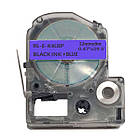 Синя універсальна стрічка 12мм 9м сумісна з Epson LK-4LBP (LK4LBP) Ukrmark E-LK4LBP чорним на синьому