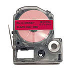 UKRMARK E-K5RBP, 18мм х 9м, чорним на червоному, сумісна з Epson LK-5RBP, Універсальна стрічка для принтерів етикеток (LK5RBP)