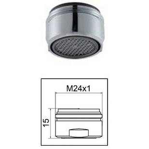 Перлятор для змішувача умивальника М24 х 1 Albertoni (art.K10241)