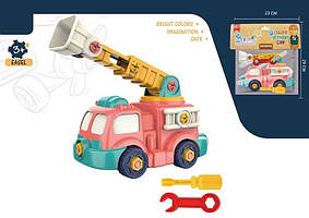Автовишка конструктор Play Smart викрутка, у ляльці 22х19х12см к.1320
