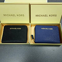 Кошелек женский Michael Kors черный, синий, пудровый.