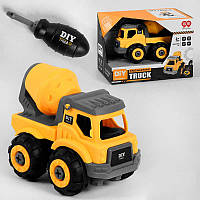 Конструктор Спецтехніка Будівельний транспорт 29 деталей, викрутка, у коробці 20х11х15 см к. 998-5 В