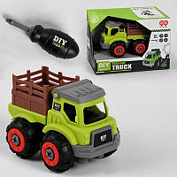 Спецтехніка конструктор, 28 деталей, інерція, викрутка, у коробці 20х11х15 см к. 998-10 В