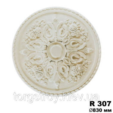 Розетка стельова R307, діаметр 830мм, Gaudi Decor, фото 1