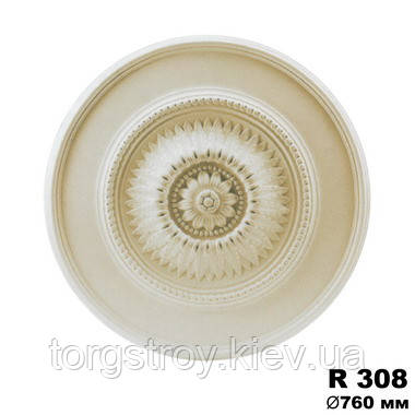 Розетка стельова R308, діаметр 760мм, Gaudi Decor, фото 1