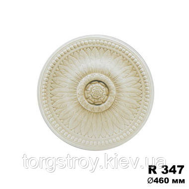 Розетка стельова R347, діаметр 460мм, Gaudi Decor, фото 1