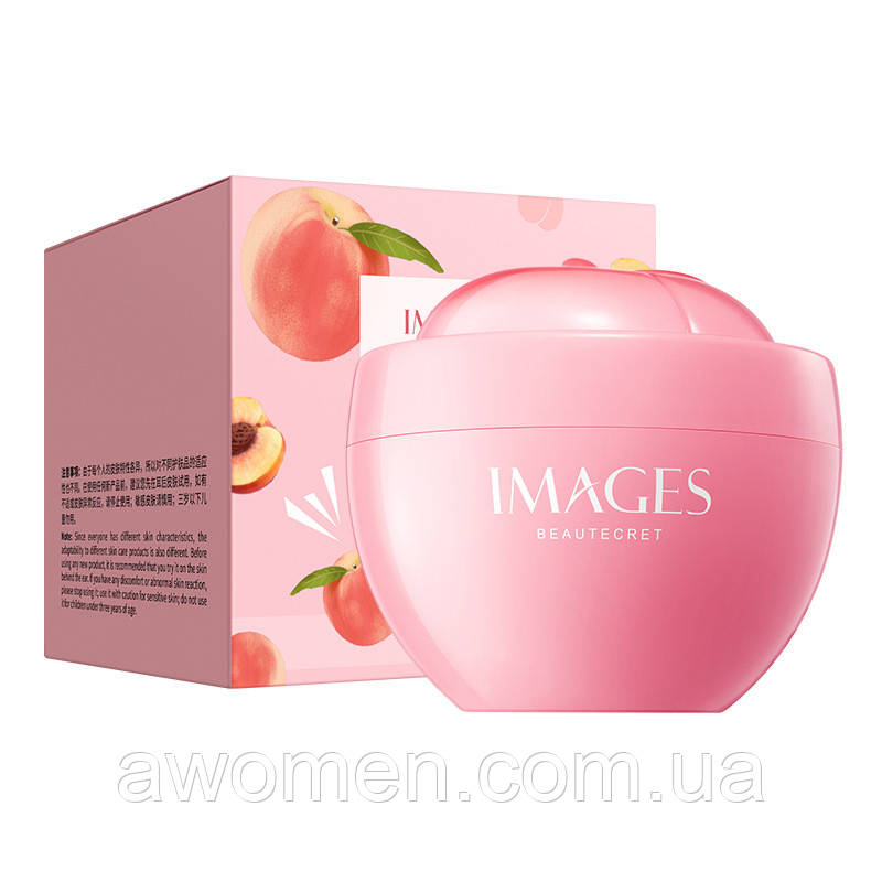Уценка! Нічна маска для обличчя Bioaqua Peach з екстрактом персика та нікотинаміду 110 ml (м'ята коробка)