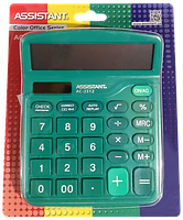 Калькулятор Assistant AC-2312 зеленый