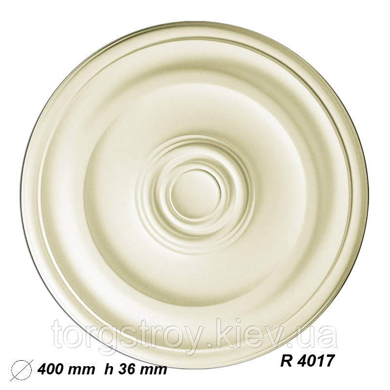 Розетка стельова R4017, діаметр 400мм, Gaudi Decor, фото 1