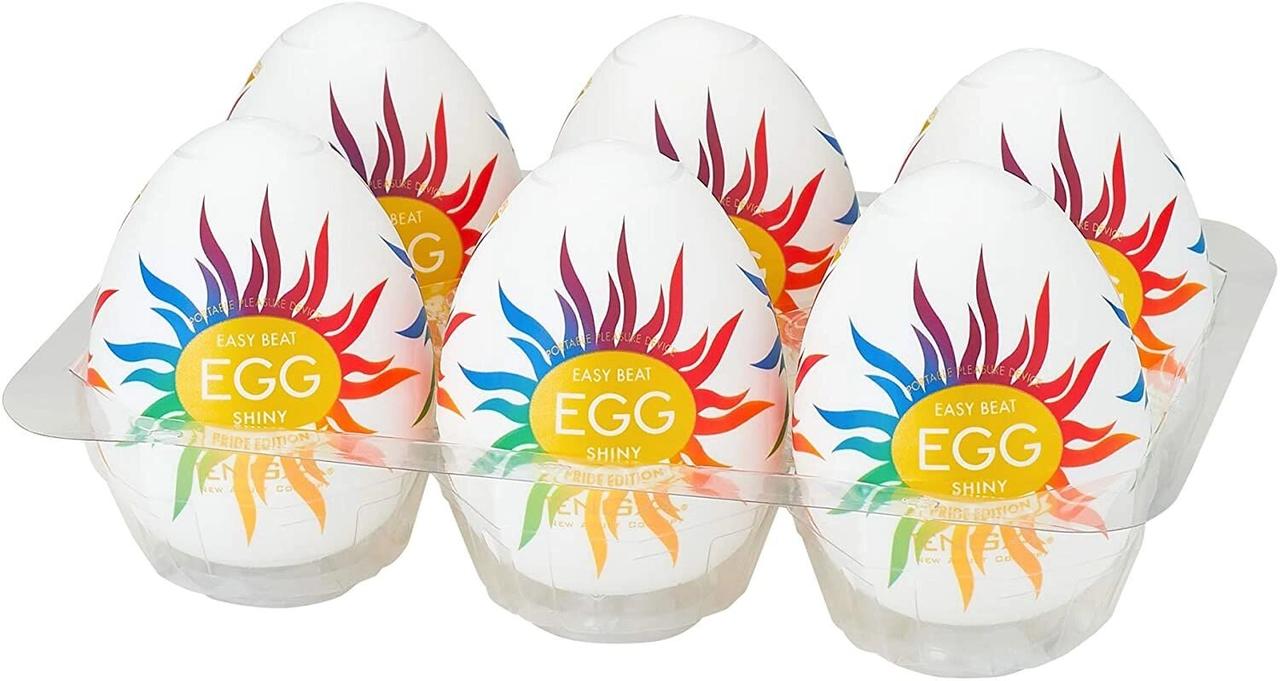 Встановити Tenga Egg Shiny Pride Edition (6 яйця)